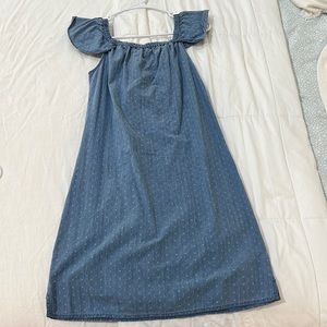 Jcrew chambray dress. Size 00